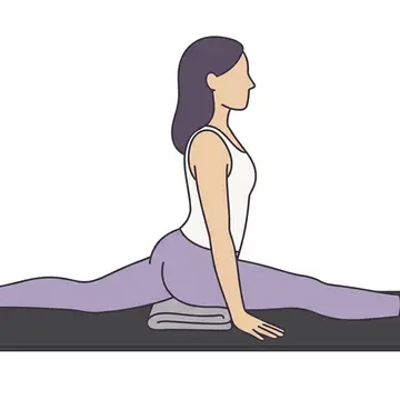 에카 파다 라자카포타아사나 (비둘기 자세)