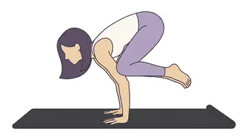 바카아사나 (까마귀 자세) · 느리게