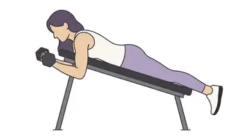 덤벨 스파이더 컬
